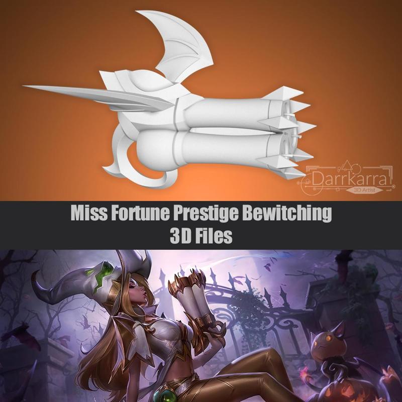 Miss Fortune Prestige Bewitching League of Legends STL file