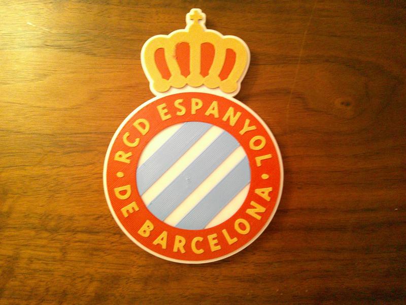 RCD Espanyol Logo Coaster or Plaque
