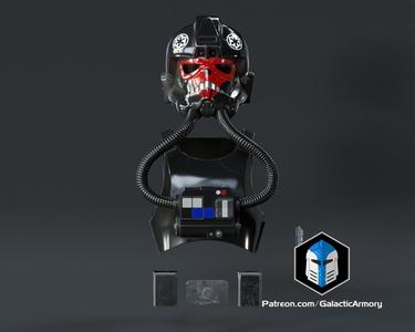Tie Fighter Pilot Armor - 3D Print Files