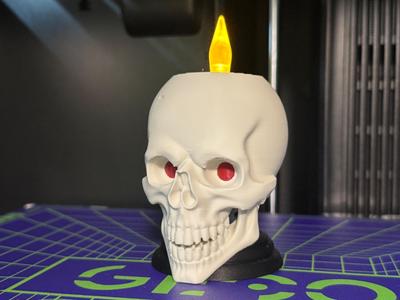 Skull LED Tea Light