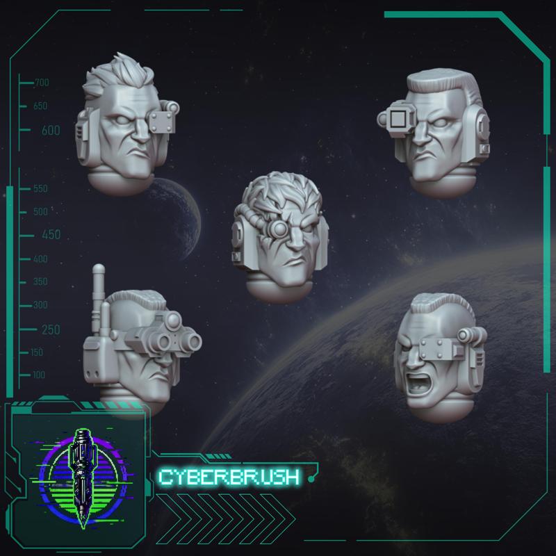 Occular heads set 2