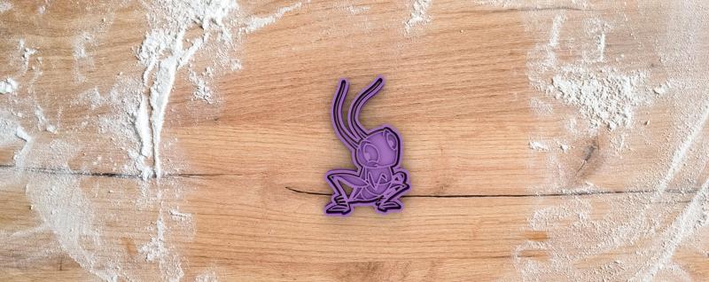 Cricket cookie cutter from Mulan Disney