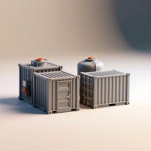 Modular Sci-Fi Cargo Containers