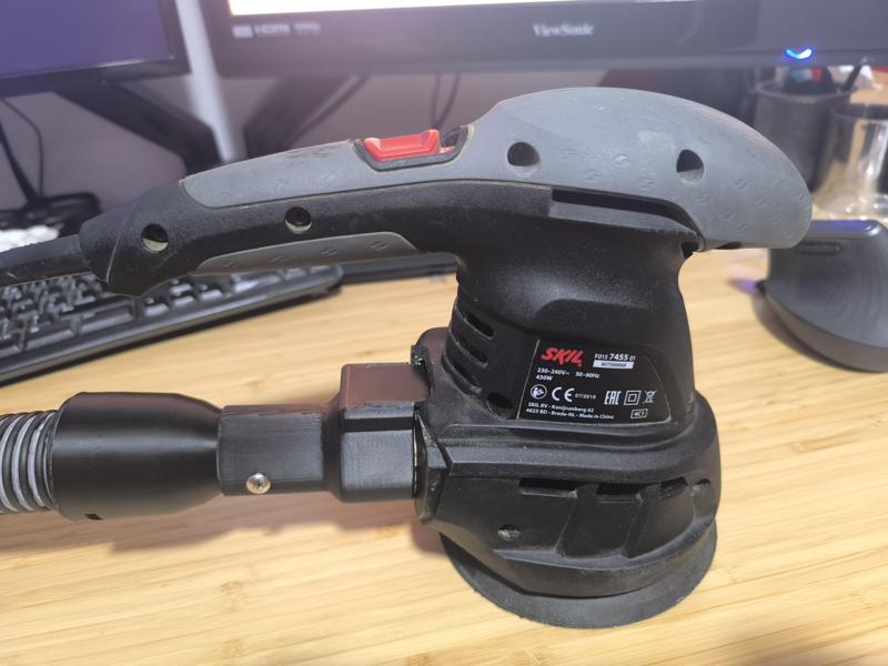 Skil 7455 sander vacuum adapter