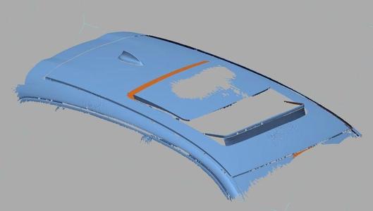 BMW X4 G02 roof scan