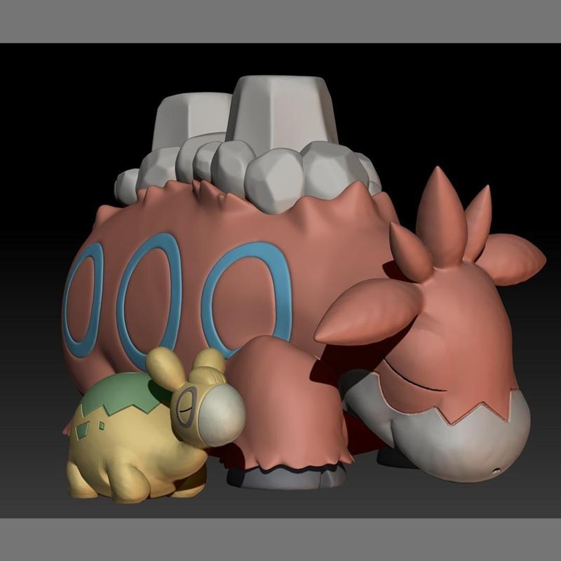 Pokemon Numel Camerupt