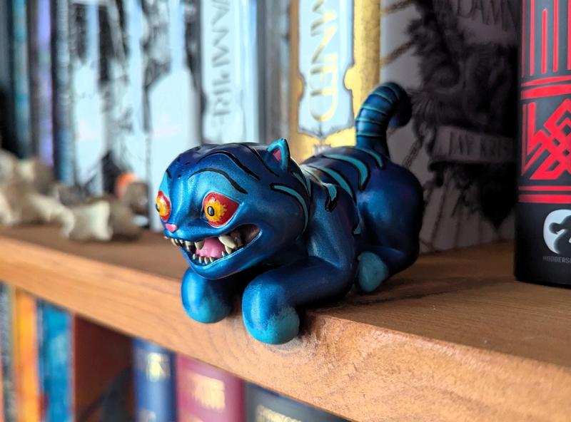 derpy tiger kpop demon hunters shelf sitter, shelf decor