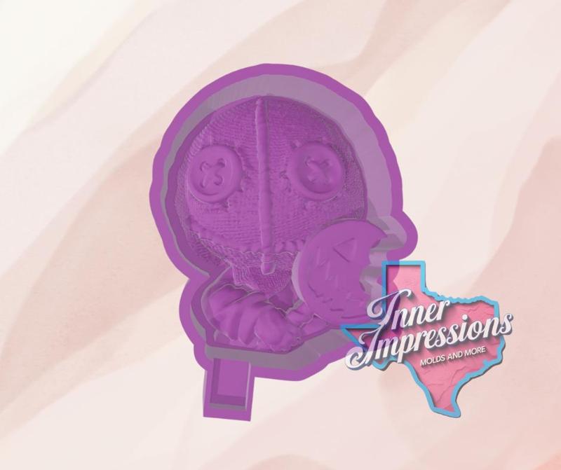 Spooky Halloween Kid 3D Freshie Mold