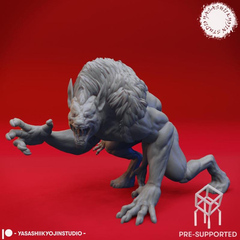 Draegloth - Tabletop MIniature (Pre-Supported)