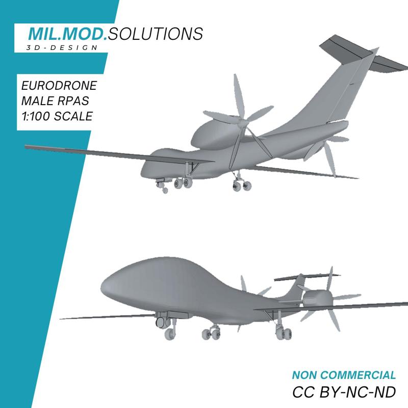 Eurodrone MALE RPAS NATO