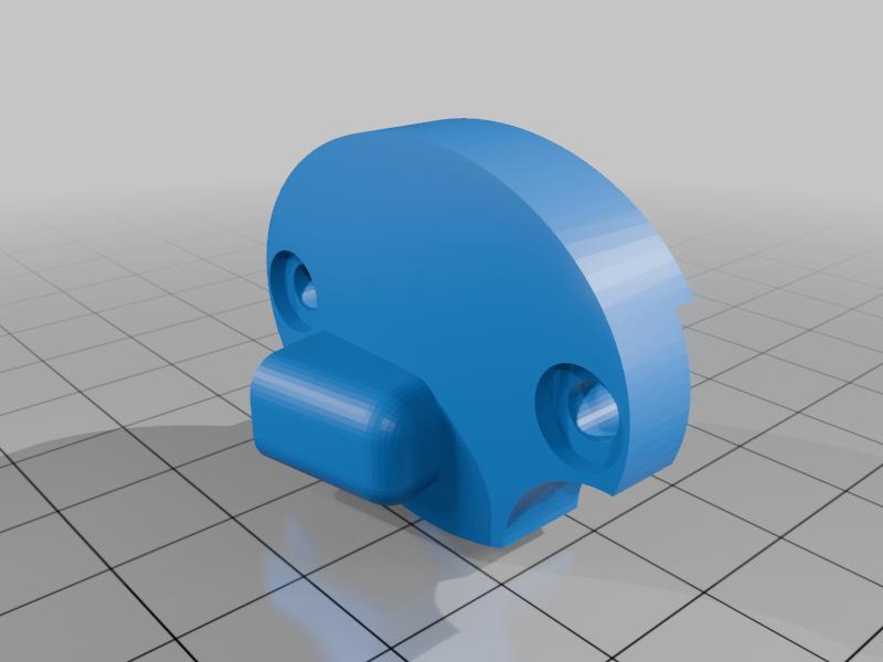 Couvercle de boisseau PHBG incliné