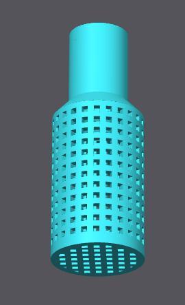 Filter suction aquarium