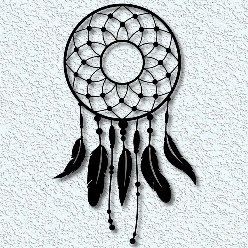 dreamcatcher wall art dream catcher wall decor 2d art