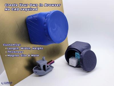 MagStow Square Canister