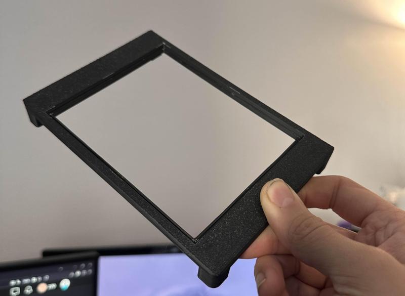 4x5 Film holder for DSLR scanning