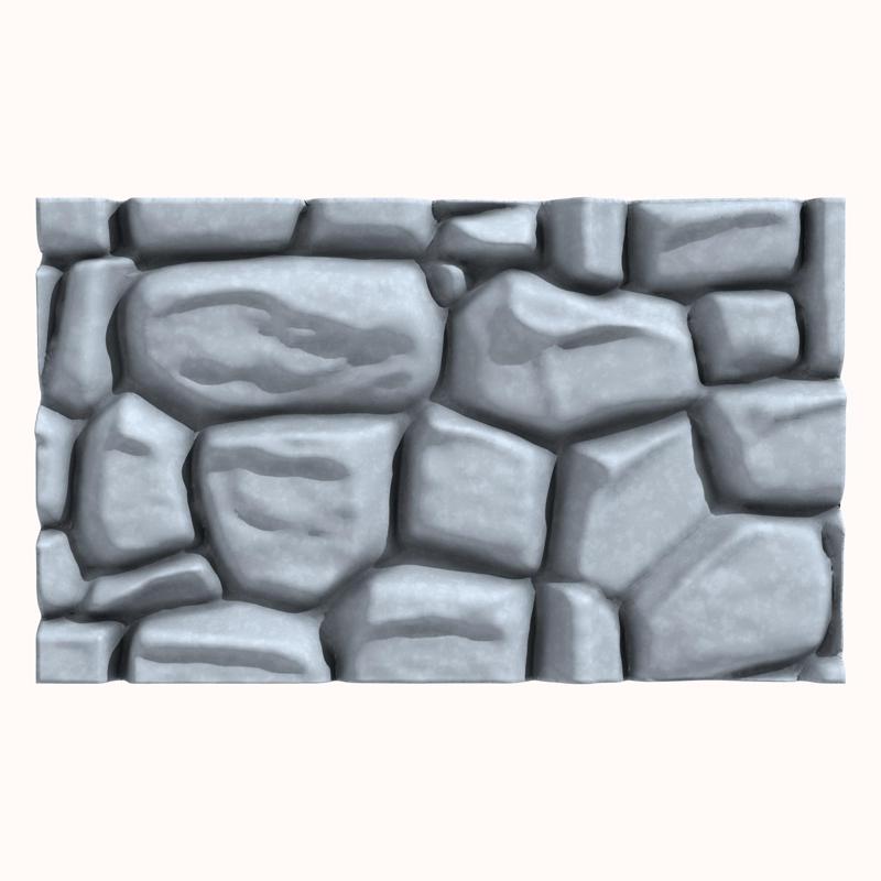Stone wall 203