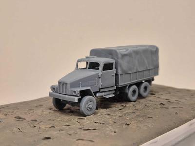 IFA G5 flatbed with tarpaulin body