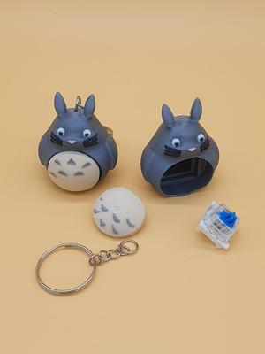 Totoro clicker keychain fidget fanart
