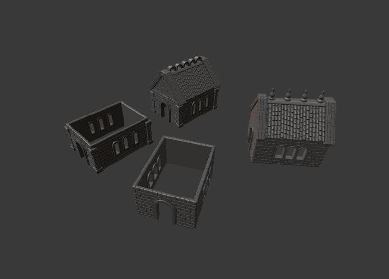 Tabletop - Church buildings