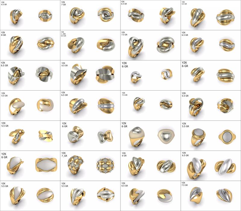 25 Plus Rings 3dm