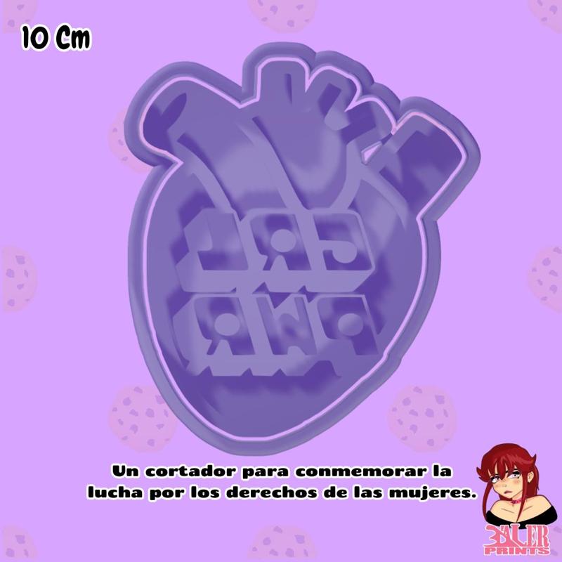 Commemoration of the Feminist Struggle GIRL POWER Cookie Cutter