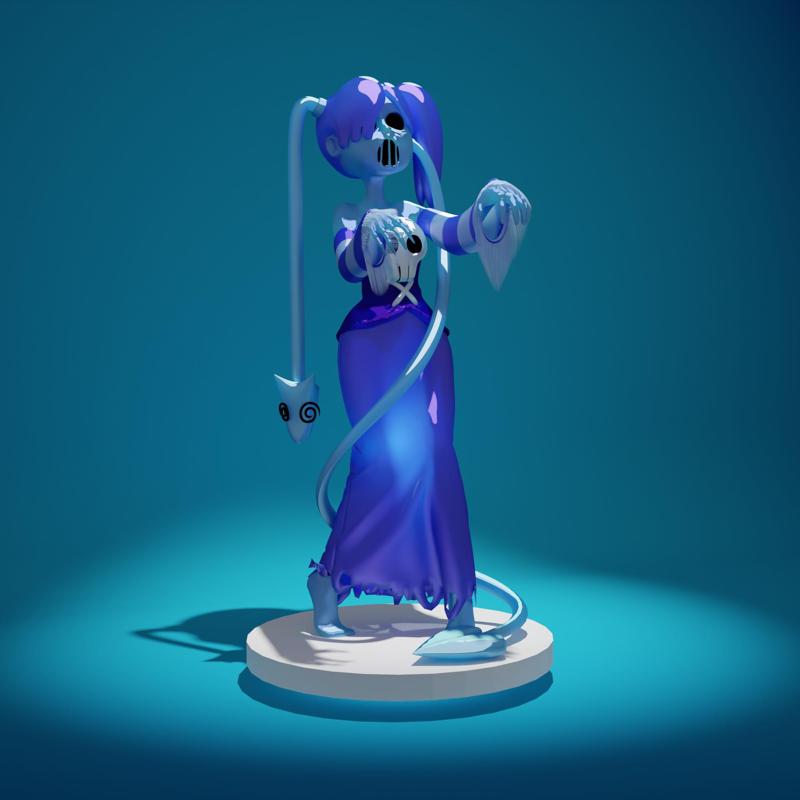 zombie girl - squiggly