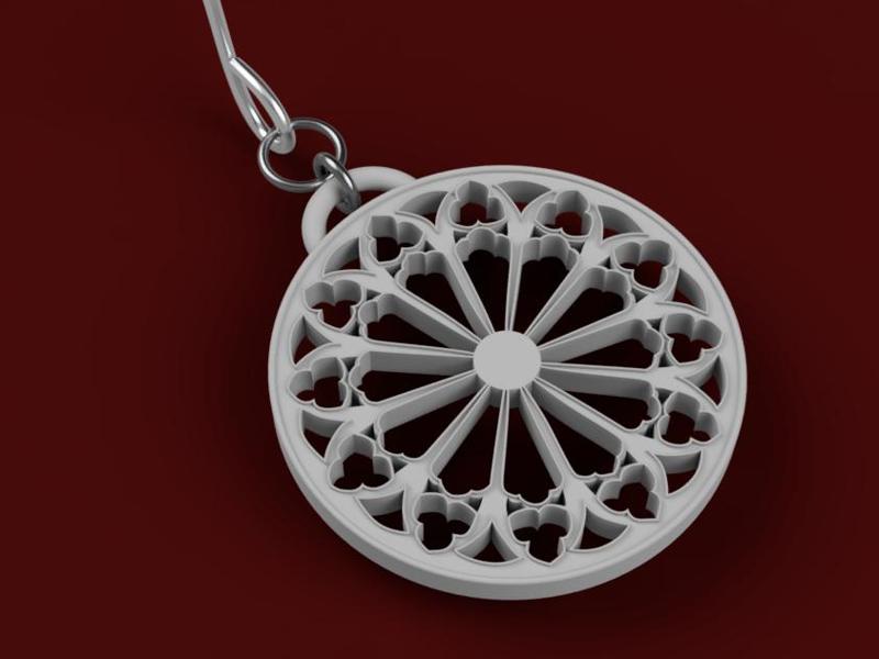 Cathedral earring (#2)