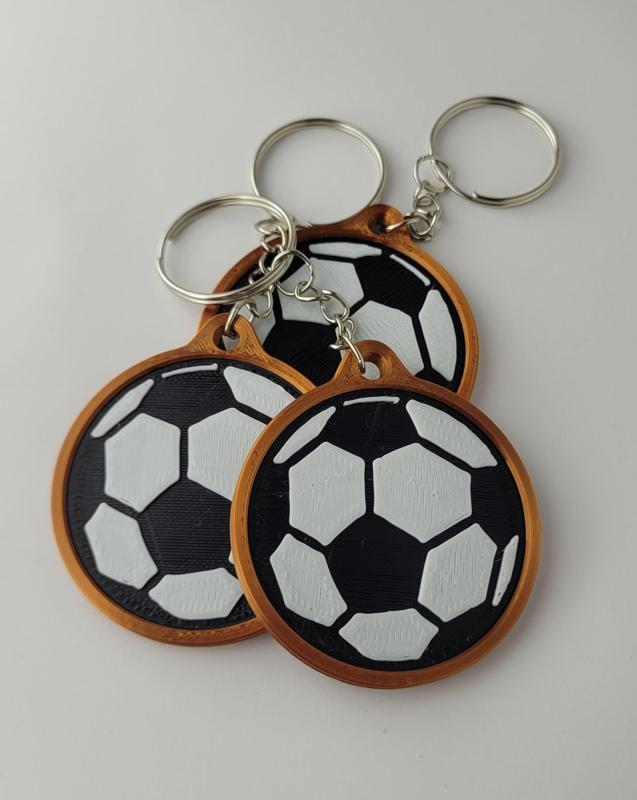 Football / Soccer Keychain! Cool for your keys or on you sports bag!