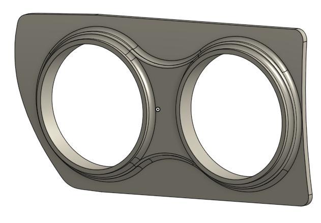 Opel astra H - air vent, suportless