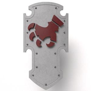 Crimson Talons relic shield