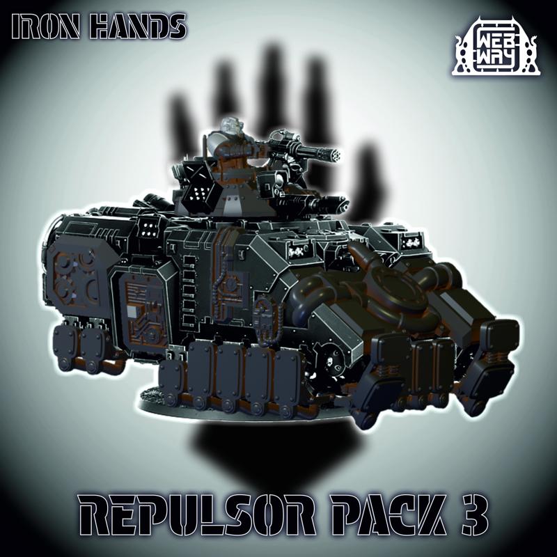 Improvement Pack for Iron Hands Gravity Tank 3