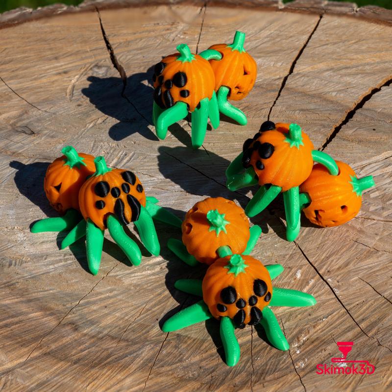 🎃 Pumpkin Spider