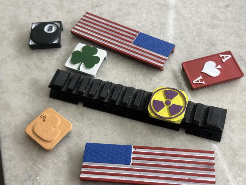 Radioactive - Snap on Rail Cover