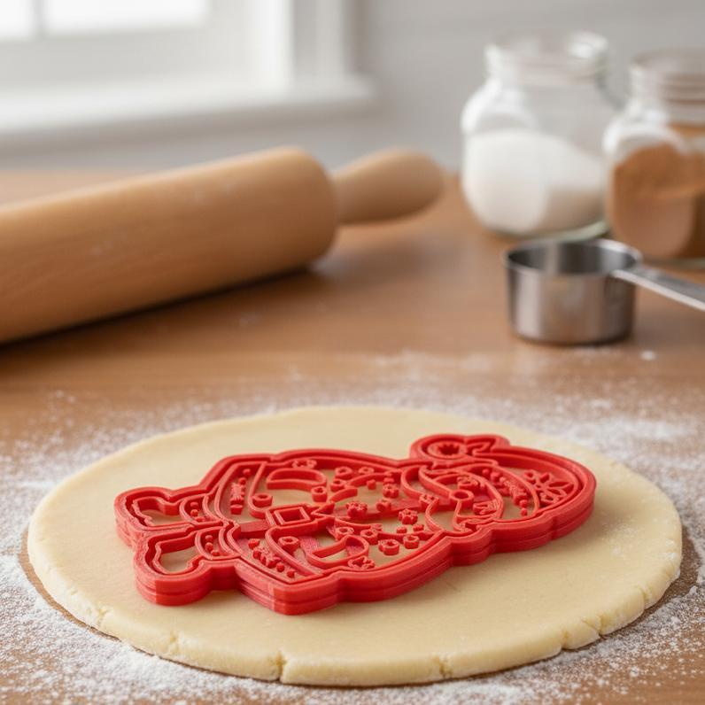 🎅 Santa Claus Cookie Cutter / Santa Claus Cookie Cutter