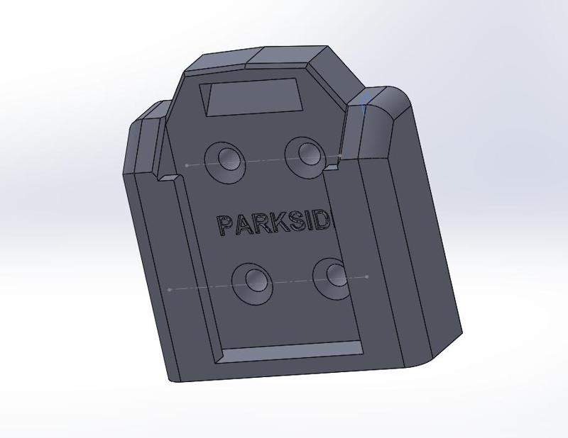 parkside battery holder+ mini holder