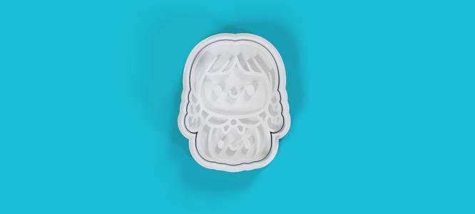 Annabelle Pumpkin Cookie Cutter