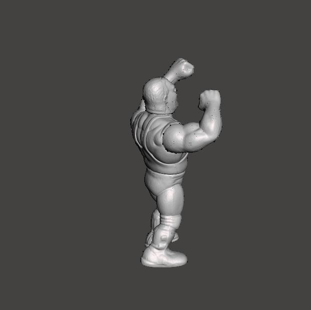 WWF WWE SIMBA PIT HAMMER WENTOYS SERIES 1 HASBRO WRESTLING CHAMPS