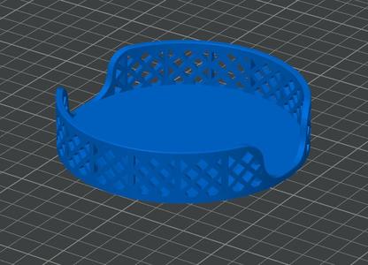 Pattern Lattice Coaster Holder
