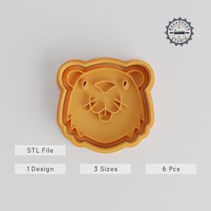 Beaver Shape Cutter & Stamp, Cookie & Fondant Tools, Cute Wildlife Rodent Design, 3 Sizes, 6 Piece Set