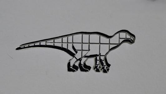 Iguanodon Cookie Cutter