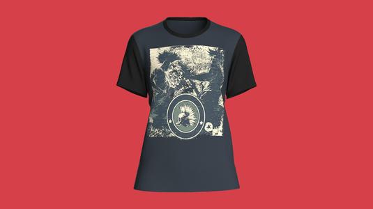 Ladies Print T-Shirt  | Marvelous / Clo3d / obj / fbx