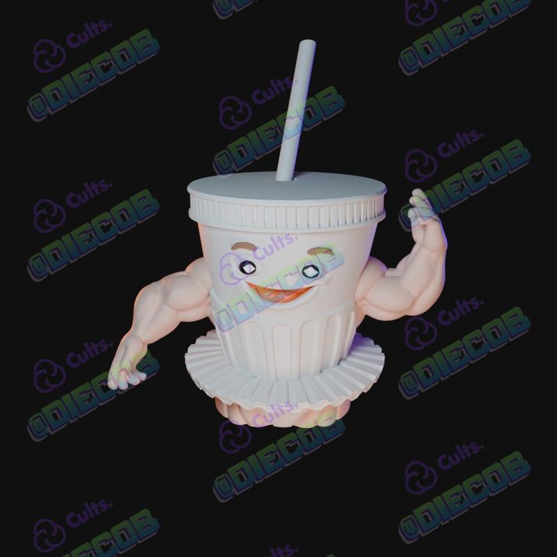 Ballerino lololo milkshake glass