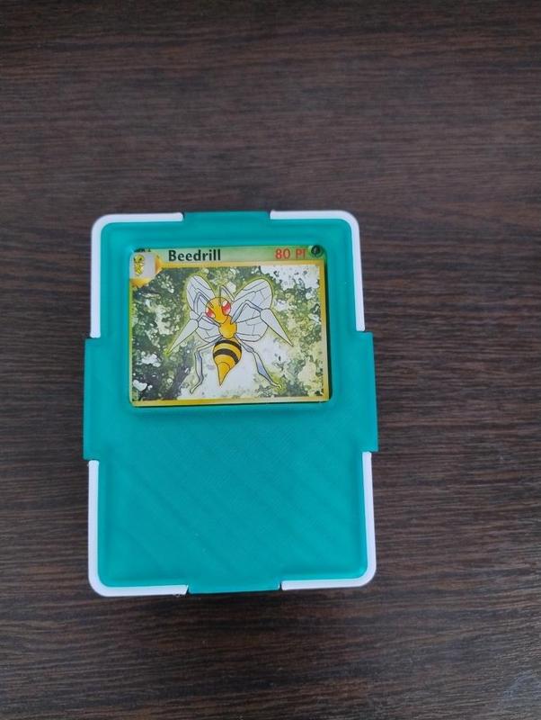 Pokemon TCG Deck Case - tight fit for 60 non-sleeved cards