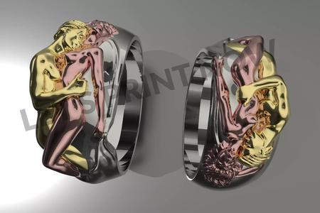 Adam and Eve ring