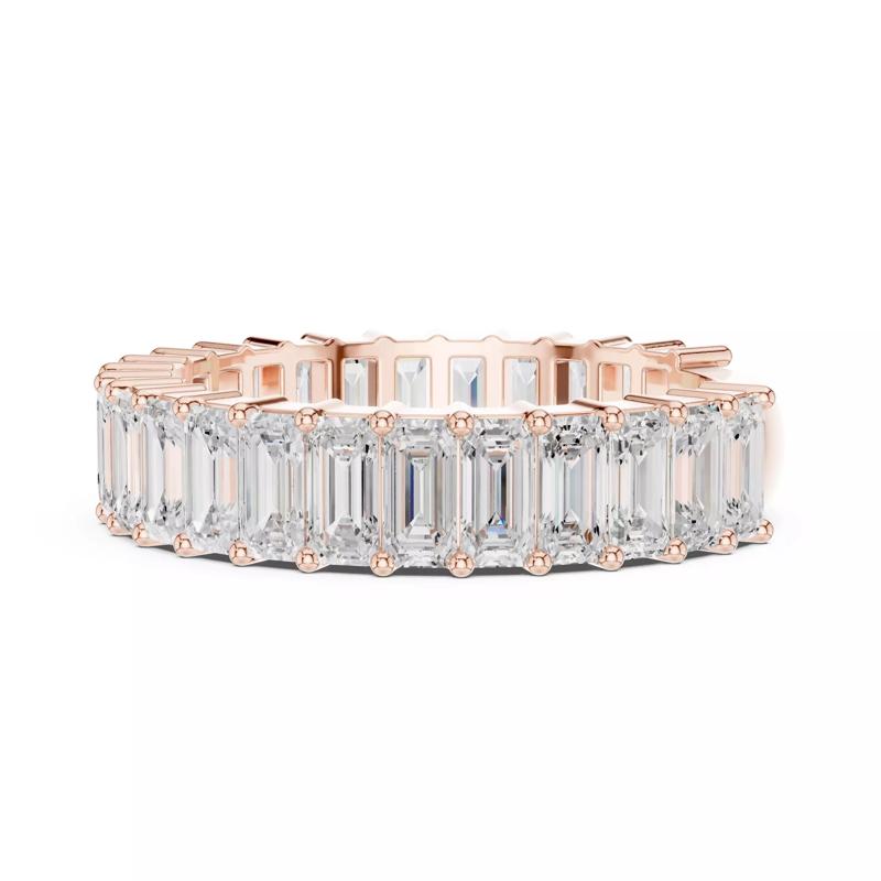 4x2 Baguette Diamond Engagement Wedding Ring ALL SIZES STL Video
