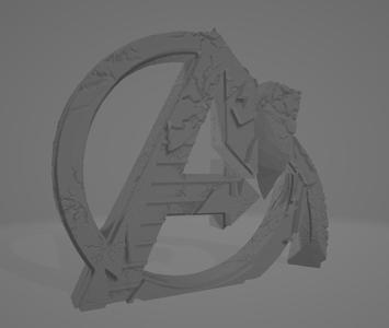 Broken Avengers-Themed Sign Terrain for Marvel Crisis Protocol