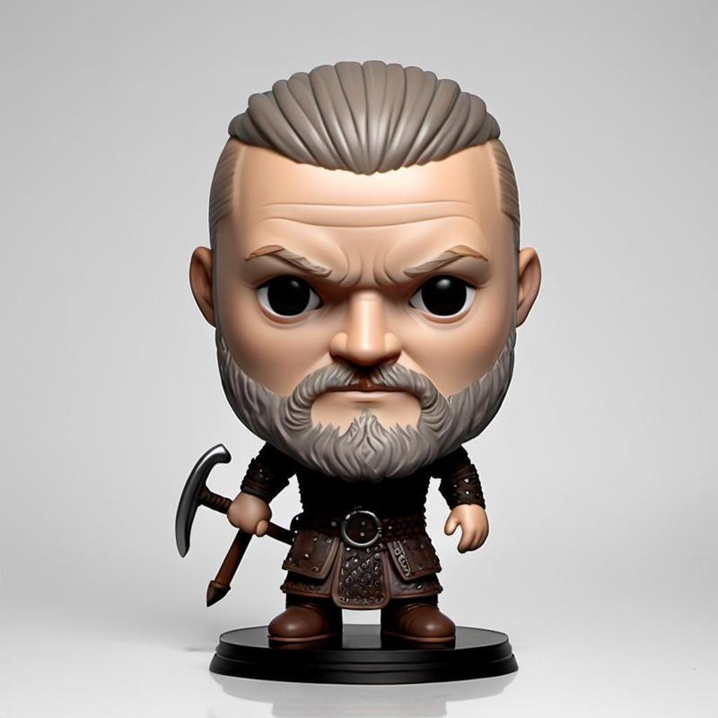 Figura de Ragnar Lothbrok Vikingos