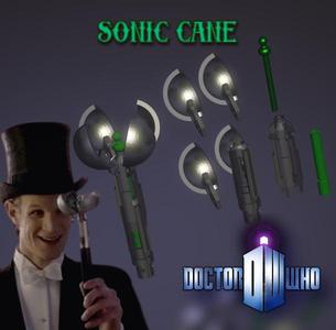 Doctor Who Sonic Cane 11th Matt Smith UPGRADE v2