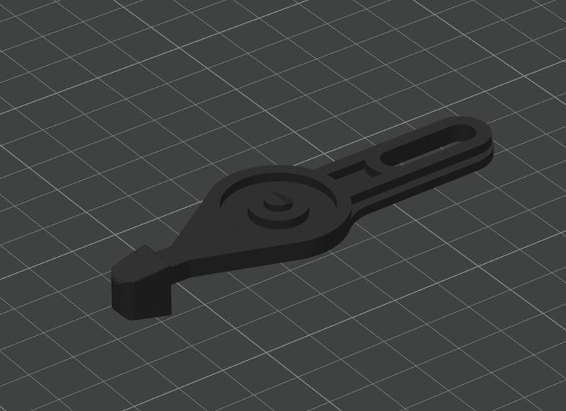 VW Mk1 Golf Scirocco air vent lever -80