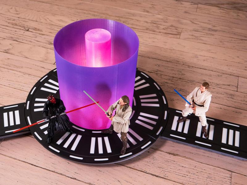 Duel of Fates - Star Wars Diorama for 1/12 Scale Black Series and 1/18 Scale Vintage Collection